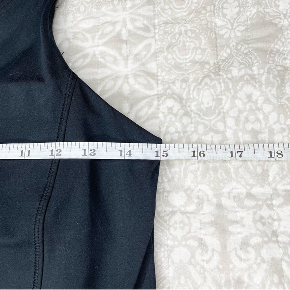 All In Motion Train Knit Black Racerback Tennis Dress Bike Shorts Extra Small - Picture 12 of 15